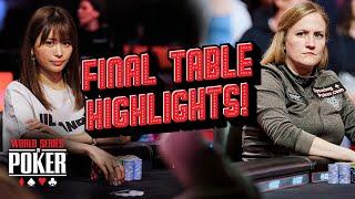 WSOP 2024  Ladies Championship Final Table with Jamie Kerstetter and Shiina Okamoto