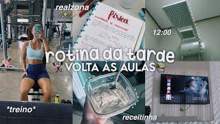 rotina da tarde *volta às aulas*