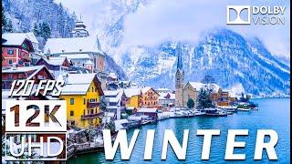 WONDERFUL WINTER - 12K Scenic Relaxation Film With Inspiring Cinematic Music - 12K 120fps Video