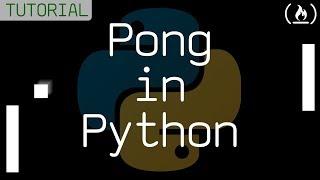 Python Game Tutorial Pong