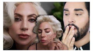 LADY GAGAS MAKEUP HACKS  Pro MUA reacts to Lady gagas makeup routine