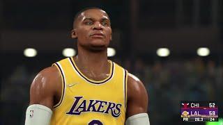 NBA 2K22 Los Angeles Lakers vs Chicago Bulls Full Gameplay Current Gen - PS4