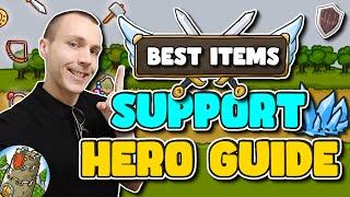 Grow Castle 2024  Best Items for Heroes Guide  Support Units