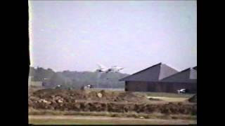 RAF Leeming F3 and F- 4 Phantoms & Tornado jets 1989