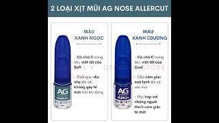 Review Thuốc xịt mũi Ag của Nhật AG Nose Allercut trị viêm mũi dị ứng  Shop Nhật Chaly