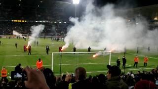 fumigenes + mortier à metz-vannes