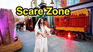 Scare Zone 1 - HHN 2022 Universal Studios Hollywood CA