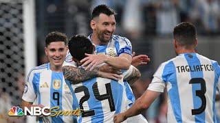 Argentina face biggest test v. Colombia in 2024 Copa America final  Pro Soccer Talk  NBC Sports