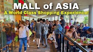 SM MALL of ASIA TOUR - The Philippines Largest Shopping Mall in August 2024  Pasay Metro Manila