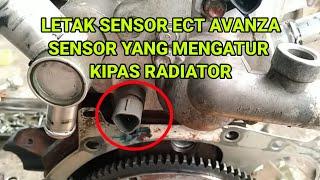 Letak Sensor ECTEngine Coolant Temperature Mobil AvanzaXeniarushterios