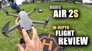 DJI Mavic AIR 2S Flight Test Review IN-DEPTH - How Good is it? BONUS CRASHING & RAIN Resistance