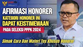 ALHAMDULILLAH.. HONORER KATEGORI INI DAPAT HAK ISTIMEWA DI SELEKSI PPPK 2024