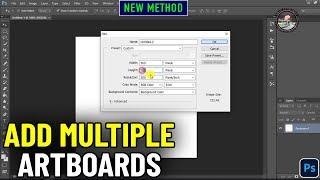 How to add multiple artboards in photoshop 2024  Easy Tricks 