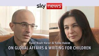 On Global Affairs & Writing for Children  Harari & Hakim on The World with Yalda Hakim