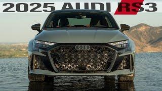 WORLD PREMIERE 2025 AUDI RS3 FACELIFT - New looks quicker better handling - But is is better?