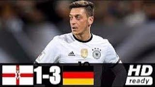 Northern Ireland vs Germany 1-3 Highlights & Goals - 05 Oct 2017