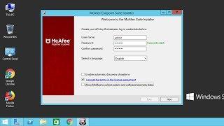 McAfee Endpoint Threat Protection Suite Installation ETP Advanced Installer