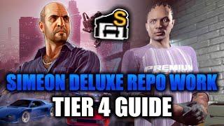 GTA Online Simeon Deluxe Repo Jobs Tier 4 Challenge Guide How to Complete Solo