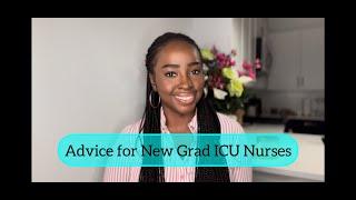 New Grad ICU Nurse Tips Advice Experiences Residency