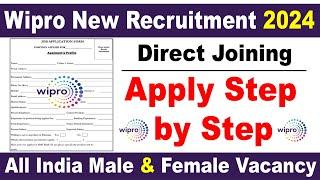 Wipro Job Apply 2024  Wipro 2024 hiring process  Wipro jobs for freshers 2024  Job vacancy 2024