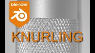 Knurling in Blender