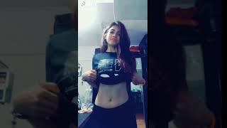 navel show of  hot aunty and girls collection  sexy dubsmash