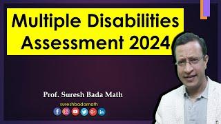 Multiple Disabilities Assessment 2024 Gazette Notification