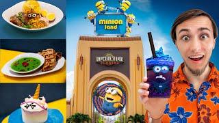 I ate EVERYTHING in Minion Cafe at Universal Studios Florida