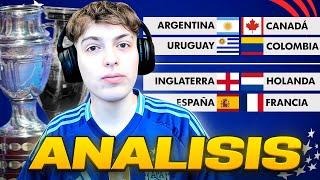 ¿QUIEN GANA LA COPA AMERICA? ¿Y LA EUROCOPA? ANALISIS DE LAS SEMIFINALES 2024