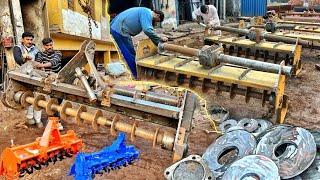 How Rotavator are Manufactured in Factory from Scratch  How Rotary Tiller are made in Factory