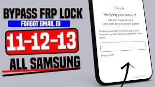 Finally New MethodAll Samsung FRP BypassUnlock 2024 All Android 1213  Google Account Remove