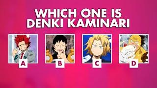 DO YOU KNOW ALL MHA CHARACTER ? - MY HERO ACADEMIA QUIZCHALLENGE BNHAMHA