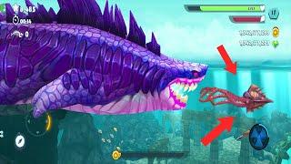 Hungry Shark Evolution - New Bigger Monster Sharkjira vs Kraken Skin Mod - All 24 Sharks Unlocked