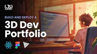 Build & Deploy an Amazing 3D Portfolio with React.js & Three.js  Beginner Three.js Tutorial