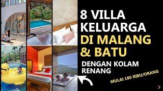 8 Villa keluarga di Malang & Batu dengan kolam renang pribadi mulai 180 ribuorang