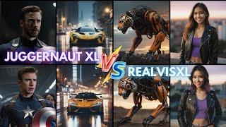 SDXL1.0 Juggernaut XL & RealVisXL