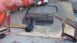 Cutting A Sinkhole In Granite With A Antarex Hydraulic Sinkhole Cutting Machine