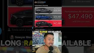 ️$7500 TAX CREDIT ️ MODEL 3 LR NOW QUALIFIES  CORRECTION M3LR DOES NOT HAVE PROMOTIONAL FINANC