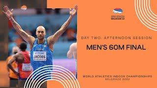 Marcell Jacobs beats Christian Coleman for 60m gold  World Indoor Championships Belgrade 22