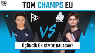 TDM CHAMPS - REG  SBG  ÜÇÜNCÜLÜK KİMDE KALACAK? ️