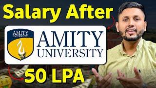 Amity University Review ️‍ Salary & Placement  Amity University Courses  Salary After Amity Univ