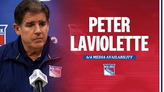 NYR 2024 Exit Day Peter Laviolette Media Availability  June 4 2024