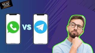 WhatsApp VS Telegram watch before you install️