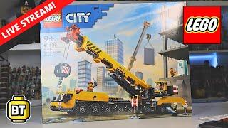 LEGO City Yellow Mobile Construction Crane 60409 Live