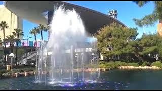 Wynn Las Vegas Fountain Show  Wynn new year celebration