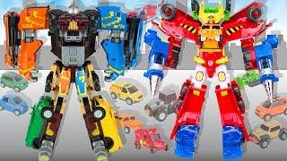 The biggest toy Transformers Tobot Giga Seven and Huge Robot Carbot