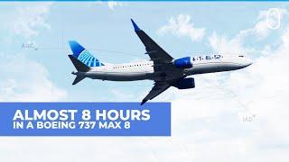 7 Hours 44 Minutes United Airlines’ New 2nd Longest Boeing 737 MAX 8 Route