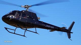 Aerospatiale AS350B EcureuilSquirrel AStar  Airbus Helicopters H125 Landing & Takeoff