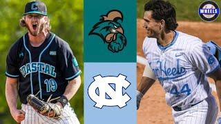 #19 Coastal Carolina vs #11 North Carolina Highlights Exciting  2024 College Baseball Highlights