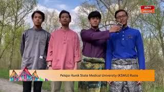 Ucapan Raya  Pelajar Malaysia di Kursk State Medical University KSMU Rusia